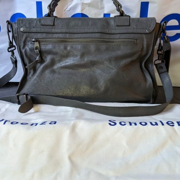 Proenza Schouler PS1 Medium Satchel Heather Grey - Picture 2 of 4